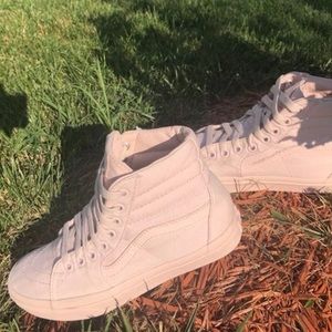 Vans Sepia Pink High- Tops